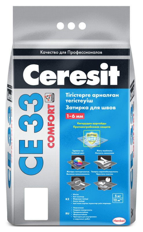 Затирки для швов плитки (стандартные)