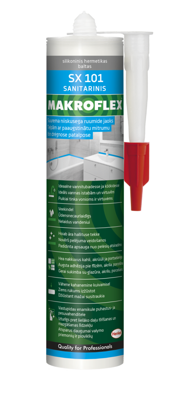 MAKROFLEX SX101 Санитарный Белый 300 мл